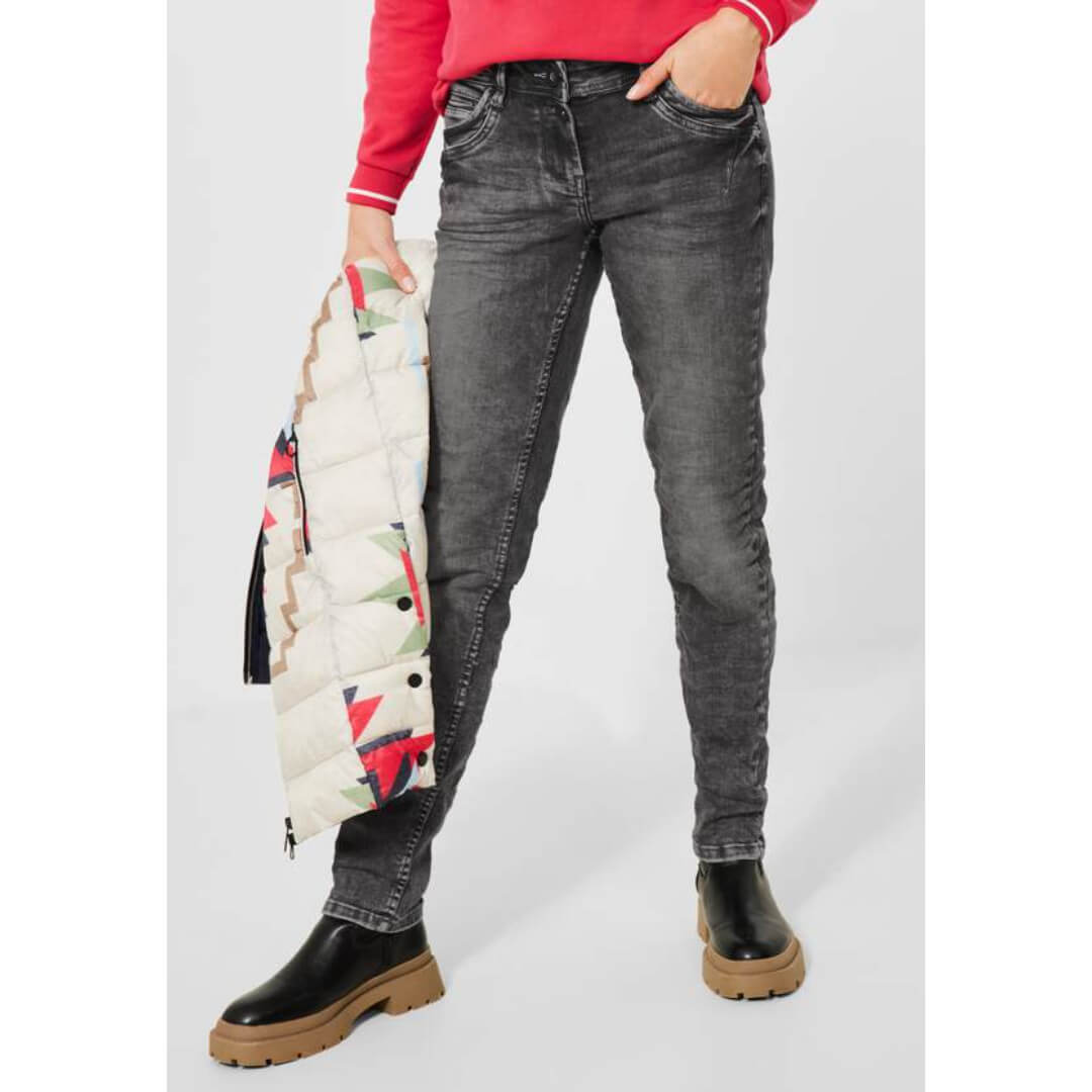 Cecil farkku Scarlett, harmaa - Moment.fi