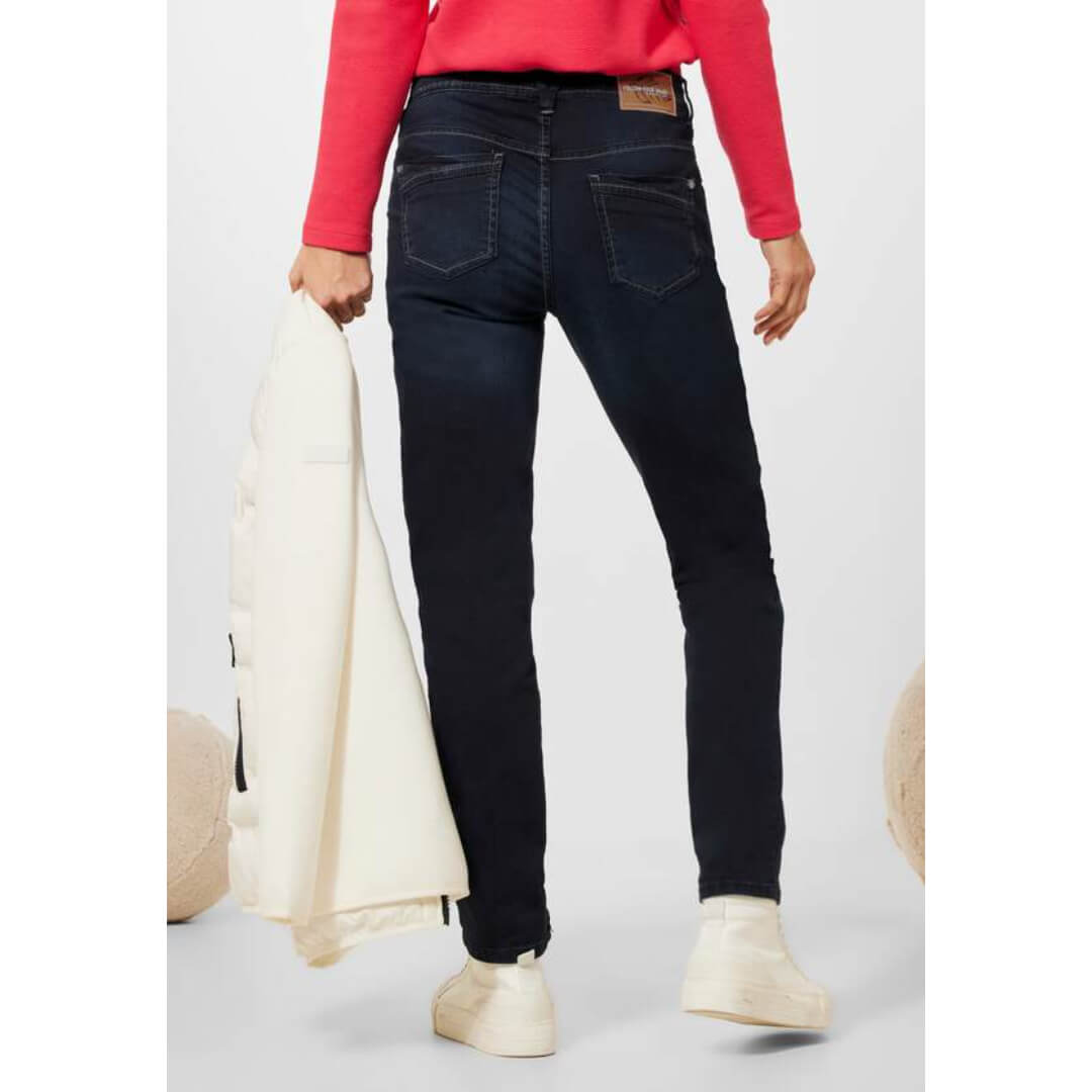 Cecil farkku Scarlett, tummansininen - Moment.fi