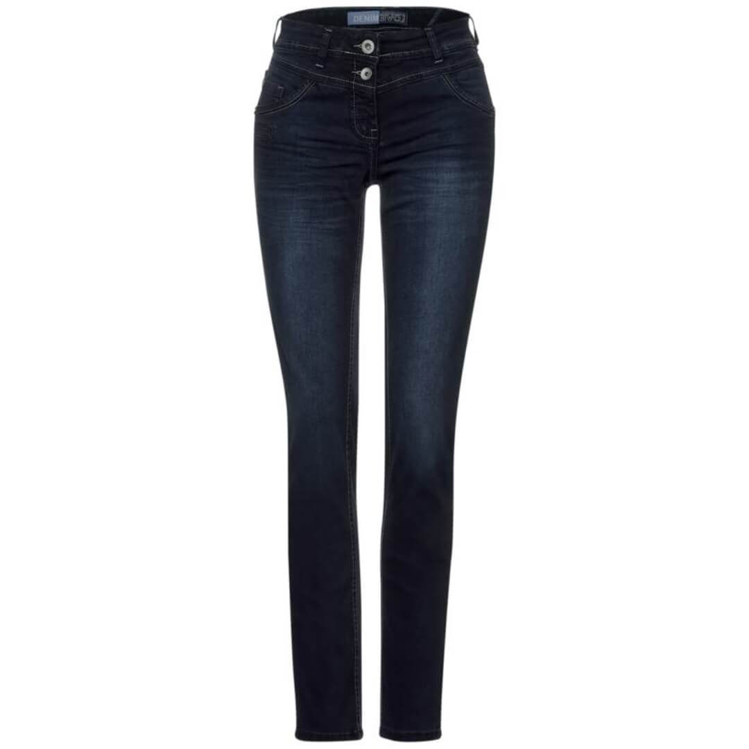 Cecil farkku Scarlett, tummansininen - Moment.fi