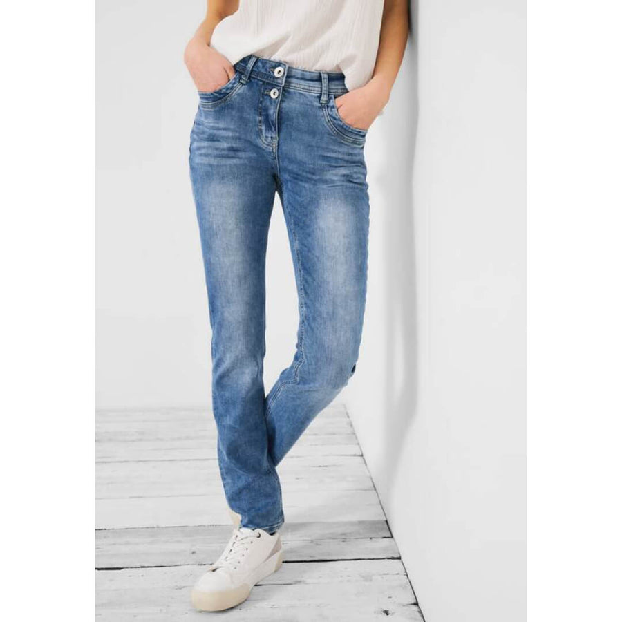 Cecil farkku Scarlett, vaaleansininen - Moment.fi