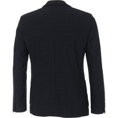 Venti ruutublazer jersey, tummansininen - Moment.fi