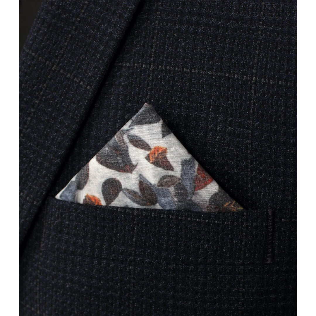 Venti ruutublazer jersey, tummansininen - Moment.fi