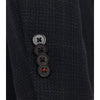 Venti ruutublazer jersey, tummansininen - Moment.fi
