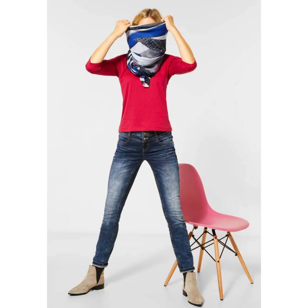 Street One neliöhuivi, harmaa - Moment.fi