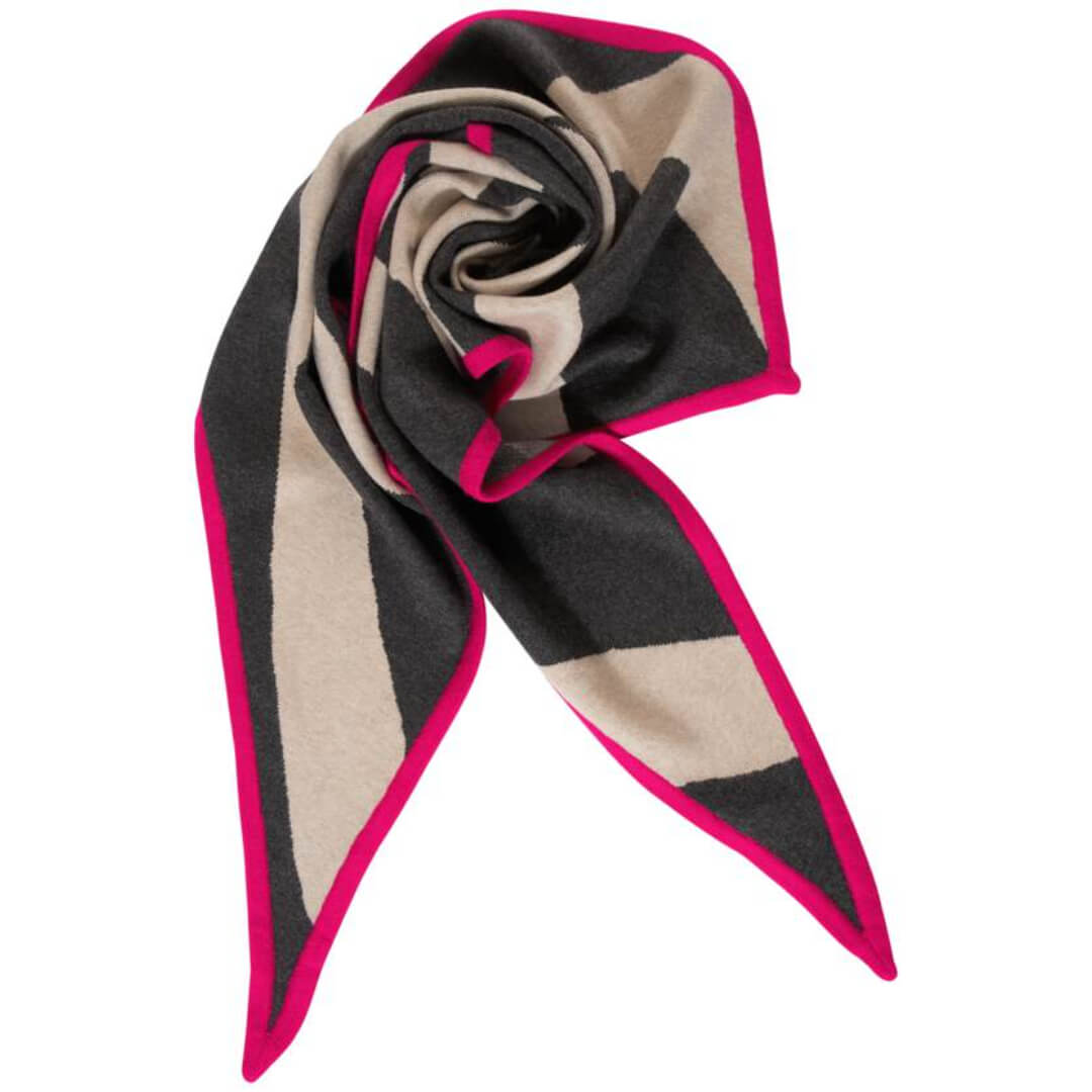 Street One kolmiohuivi, harmaa - Moment.fi