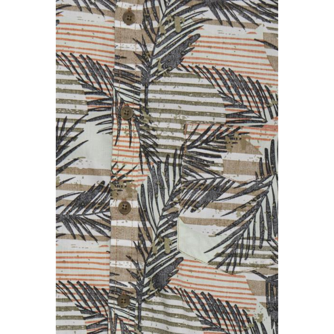 Blend kuosipaita 1/2, oliivi - Moment.fi