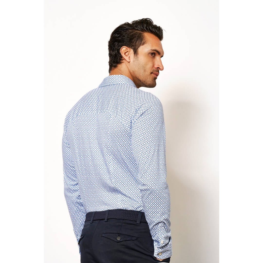 Desoto kuosipaita jersey, vaaleansininen - Moment.fi