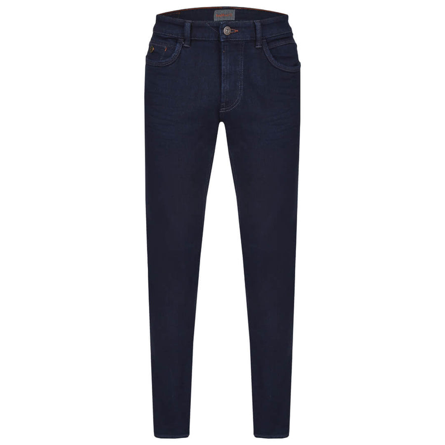 Hattric farkku stretch Harris, tummansininen - Moment.fi