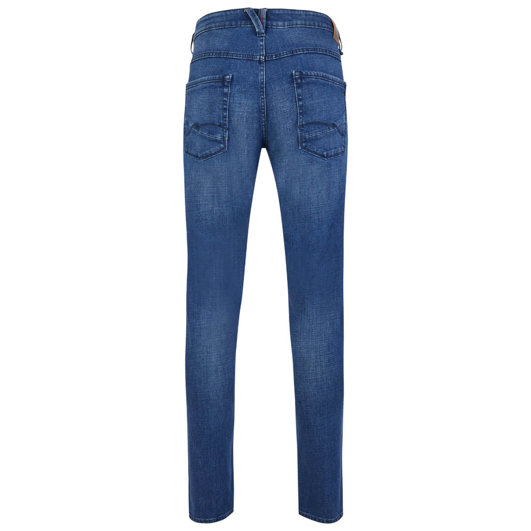 Hattric farkku stretch jogg Harris, sininen - Moment.fi